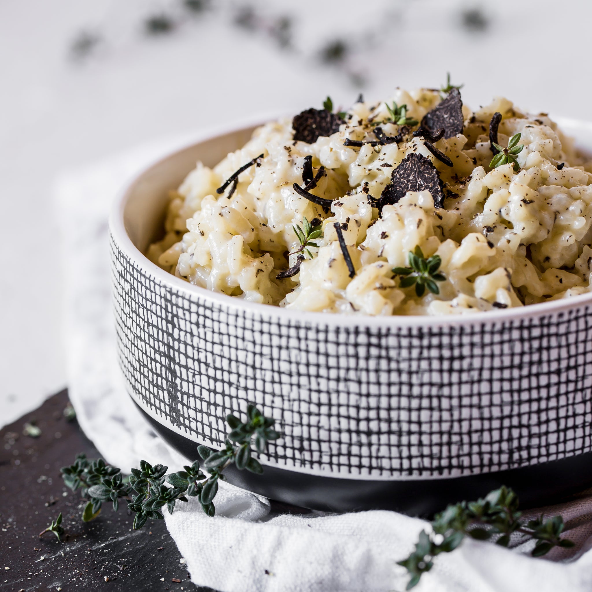Truffle Risotto by Naomi Sherman