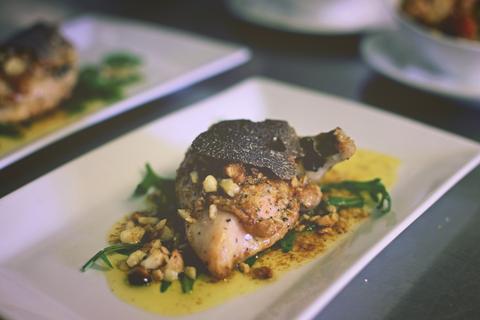 Truffle and Macadamia stuffed chicken supreme