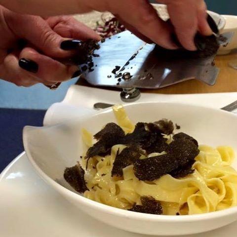 Black Truffle Fettuccine  Roberta Muir